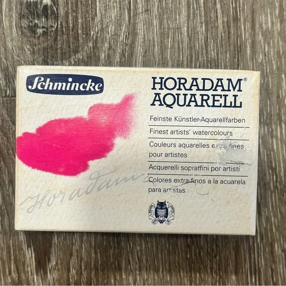 Schmincke - HORADAM AQUARELL Small Color Box with 8 1/2 Pans Watercolor Paint - Picture 3 of 12